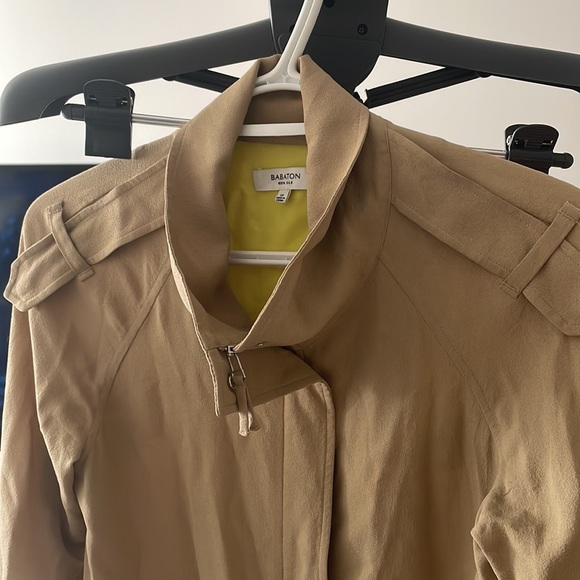 ARITZIA BABATON 100% silk jacket - Picture 2 of 6